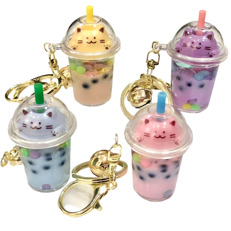 Pastel Kitty Floaty  Charm