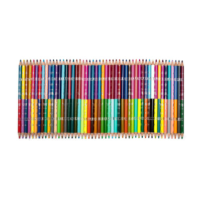 100 Colors - 50 Double Sided Pencils
