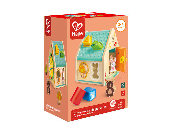 Critter House Shape Sorter