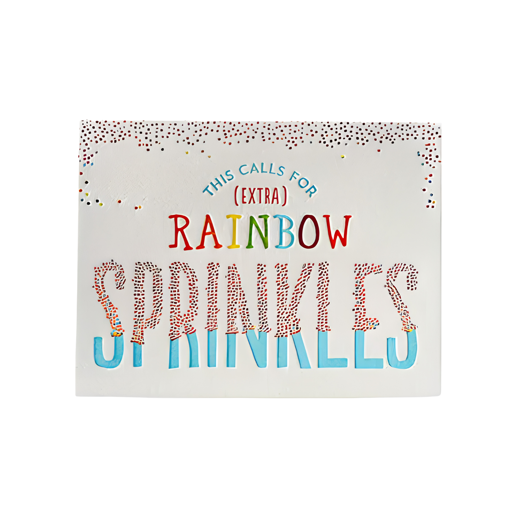 Everyday, Rainbow Sprinkles Birthday Card