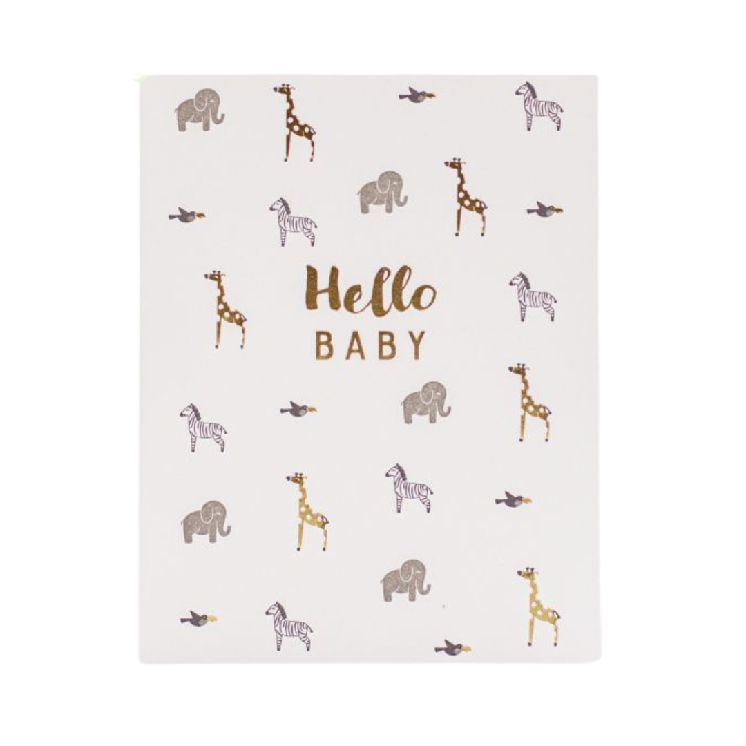 Mini Jungle Baby Card