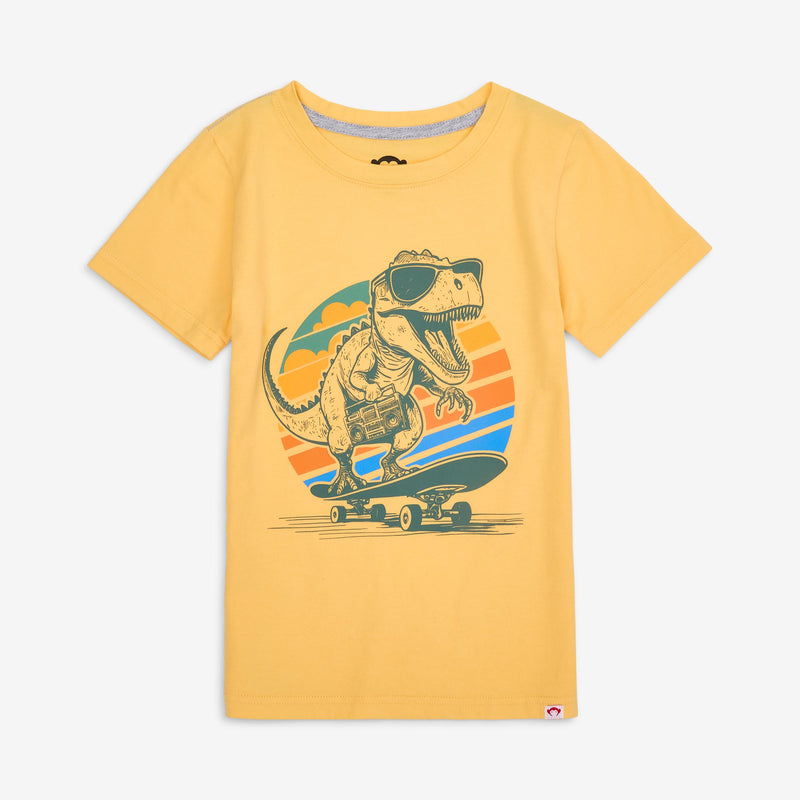 Graphic Short Sleeve Tee - Dino Skate