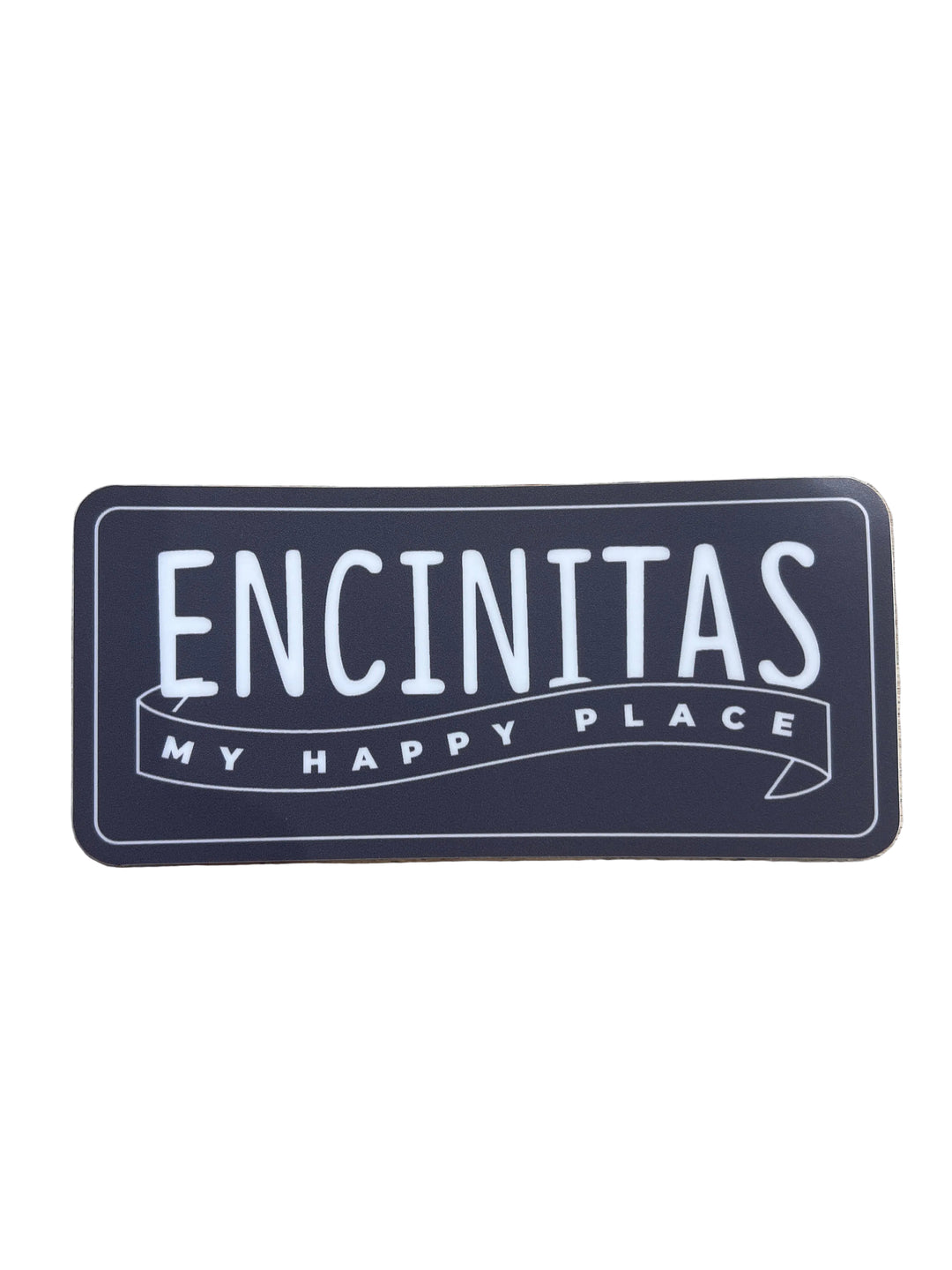 Encinitas My Happy Place - Vinyl Sticker