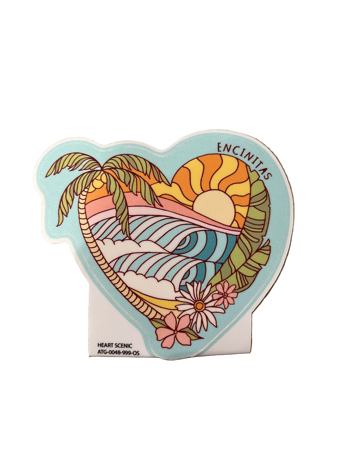 Heart Scenic Sticker