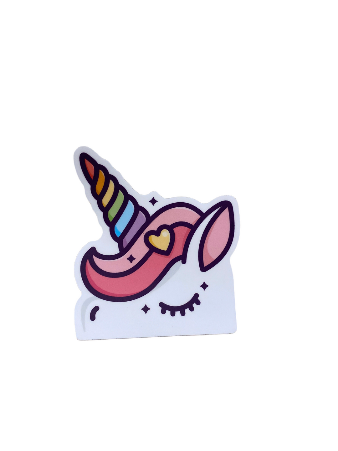 Sparkly Unicorn - Vinyl Sticker