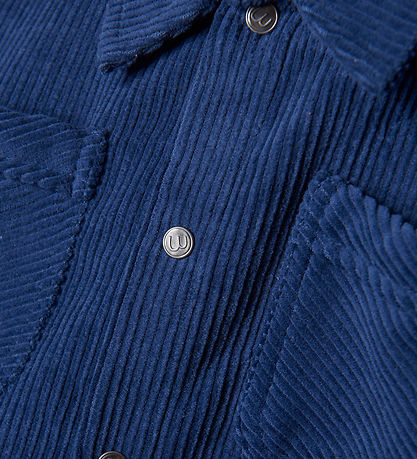 Blue Corduroy Button-up