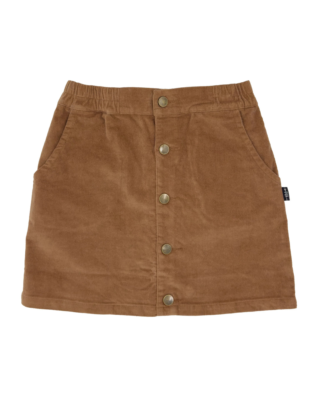 Capri Brown Corduroy Skirt