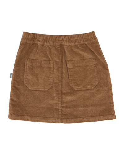 Capri Brown Corduroy Skirt