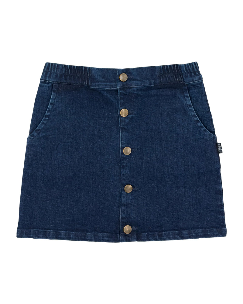 Capri Denim Skirt