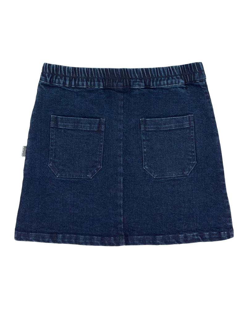 Capri Denim Skirt