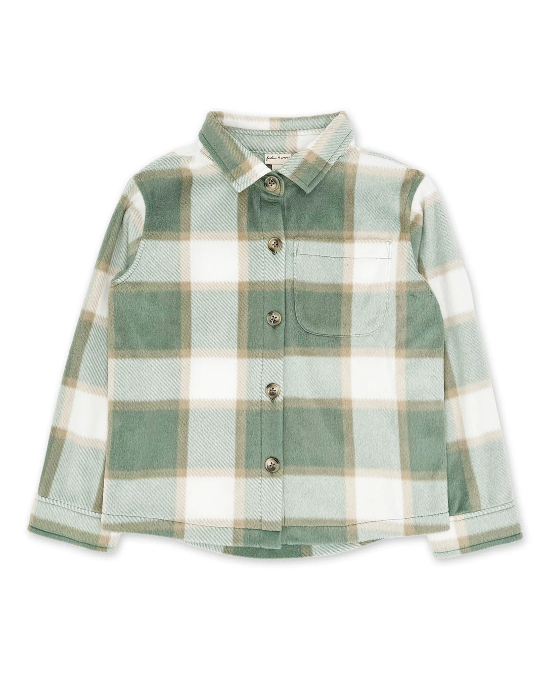 Alpine Cozy Shirt - Sage Fleece
