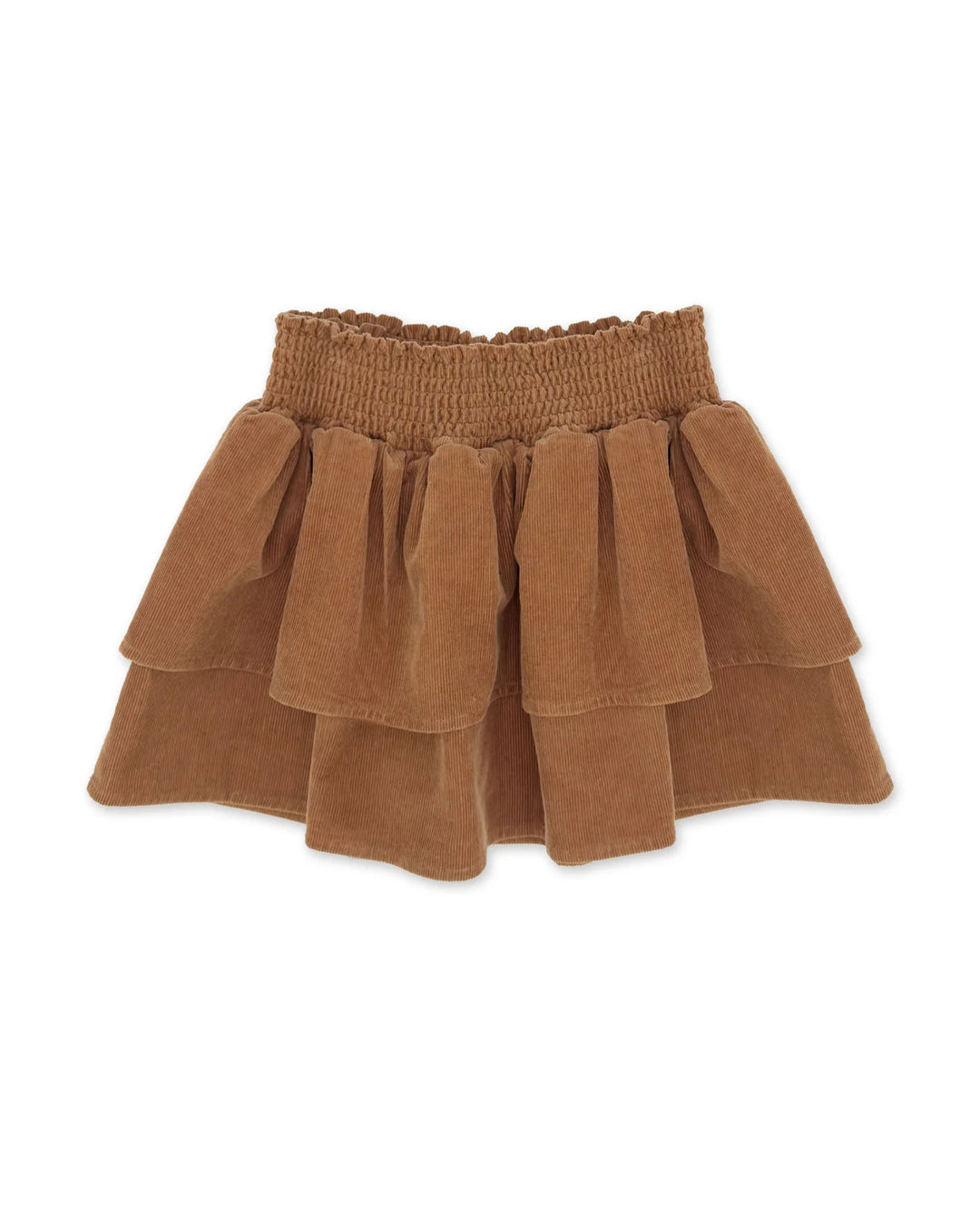 Ruffle Corduroy Skirt
