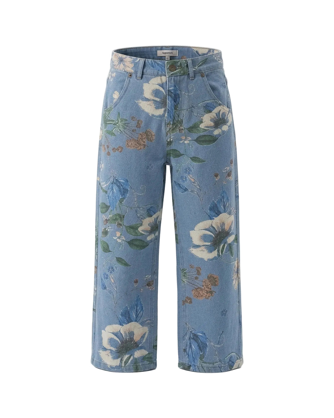 Floral Wide Leg Jean