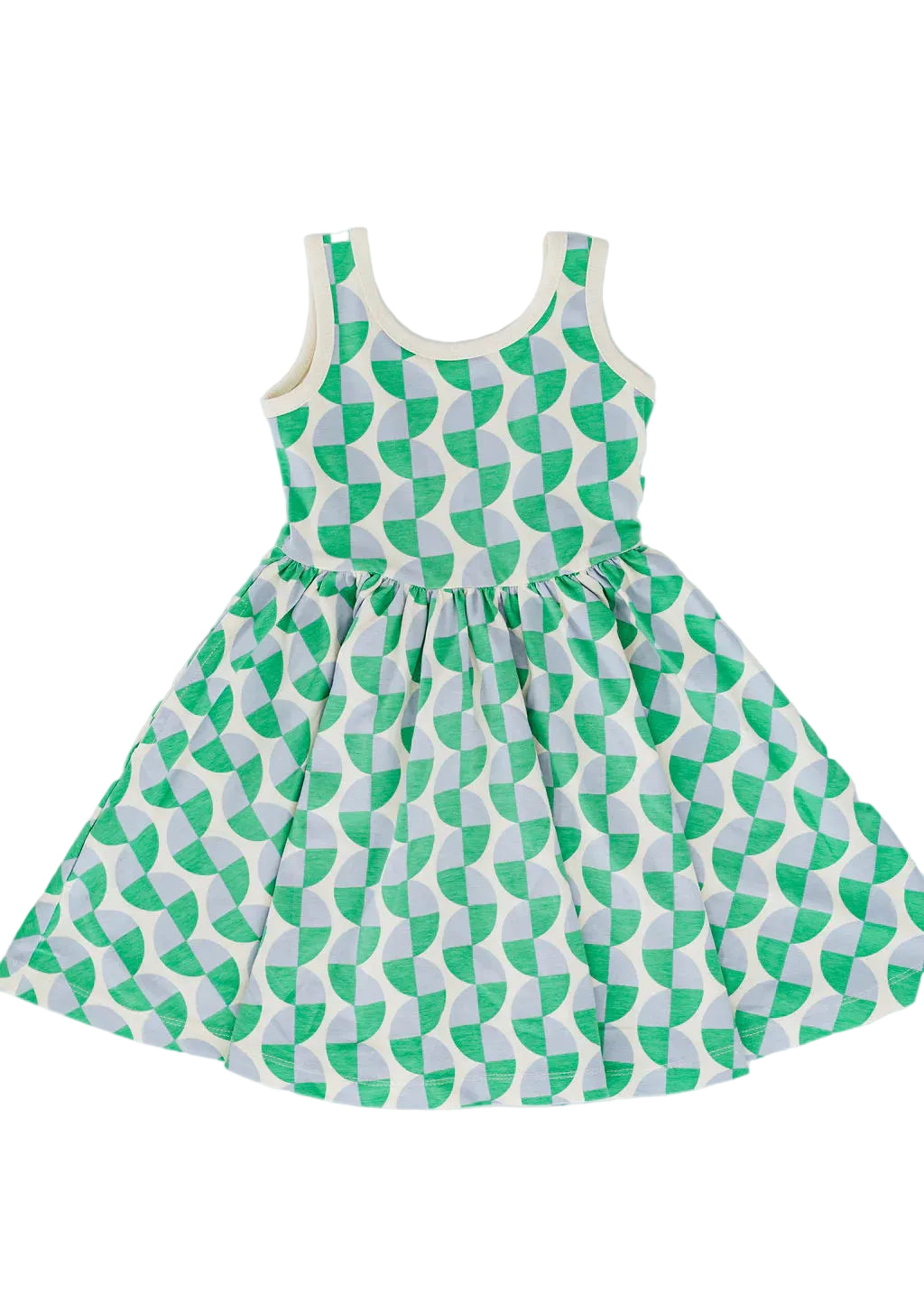 Sleeveless Twirl Dress - Retro