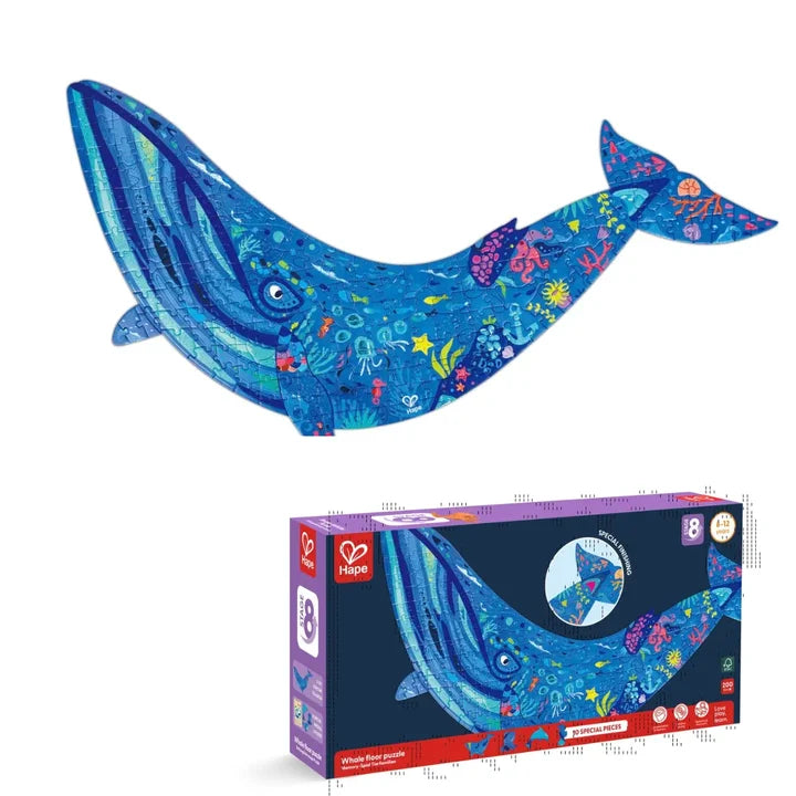 Humpback Whale Shimmer Floor Puzzle