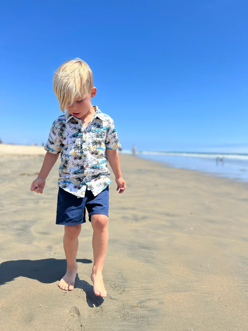 Timothy Navy Shorts