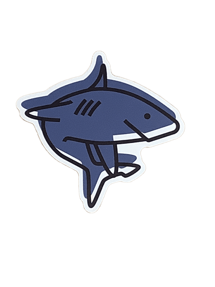 Shark - Vinyl Sticker