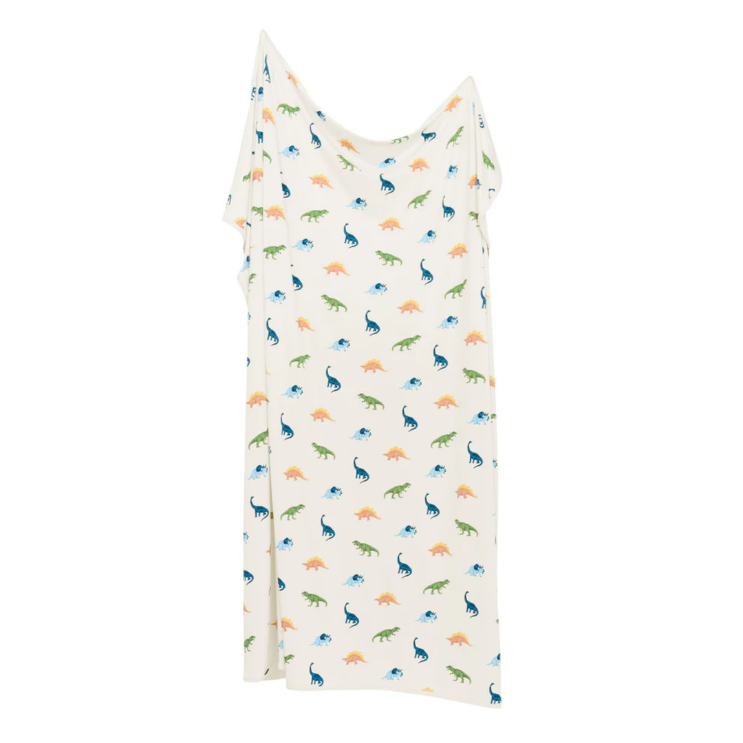 Swaddle Blanket - Ecru Roar