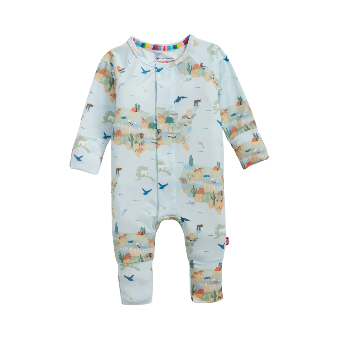 America The Beautiful Modal Magnetic Convertible Coverall