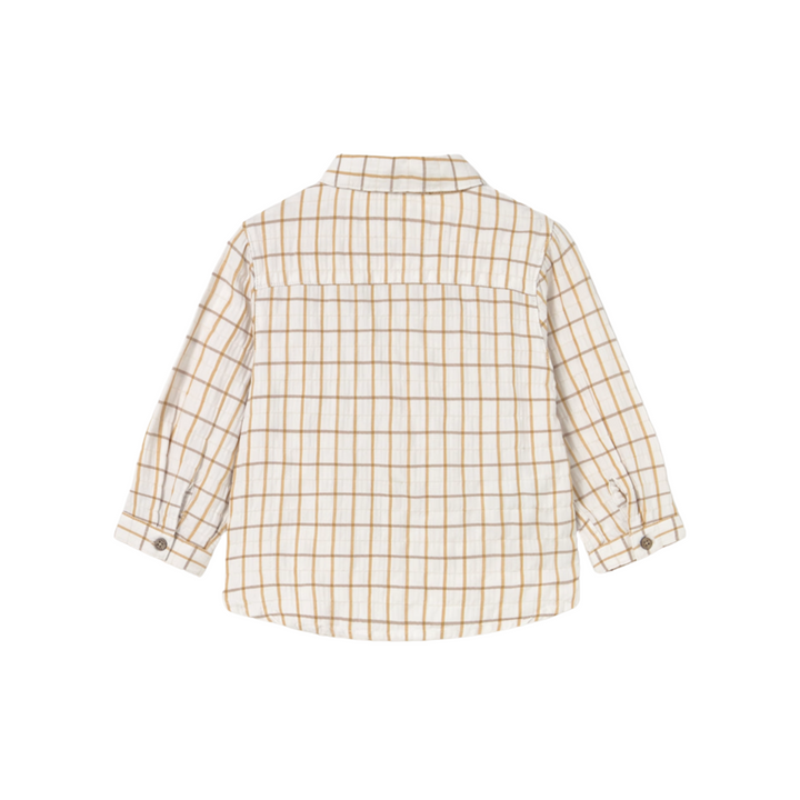 Plaid Shirt - Mustard