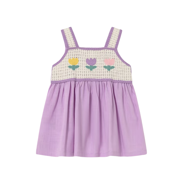 Crochet Dress - Lilac