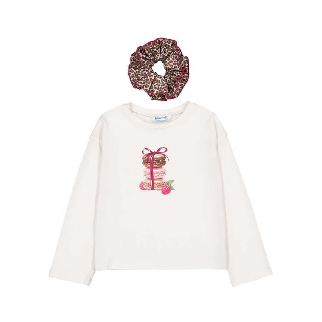 Macaroon Long Sleeve +Scrunchie