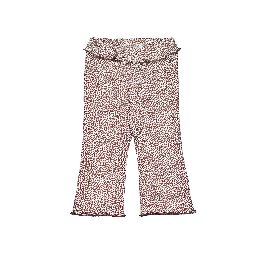 Ribbed Flare Leggings - Leopard