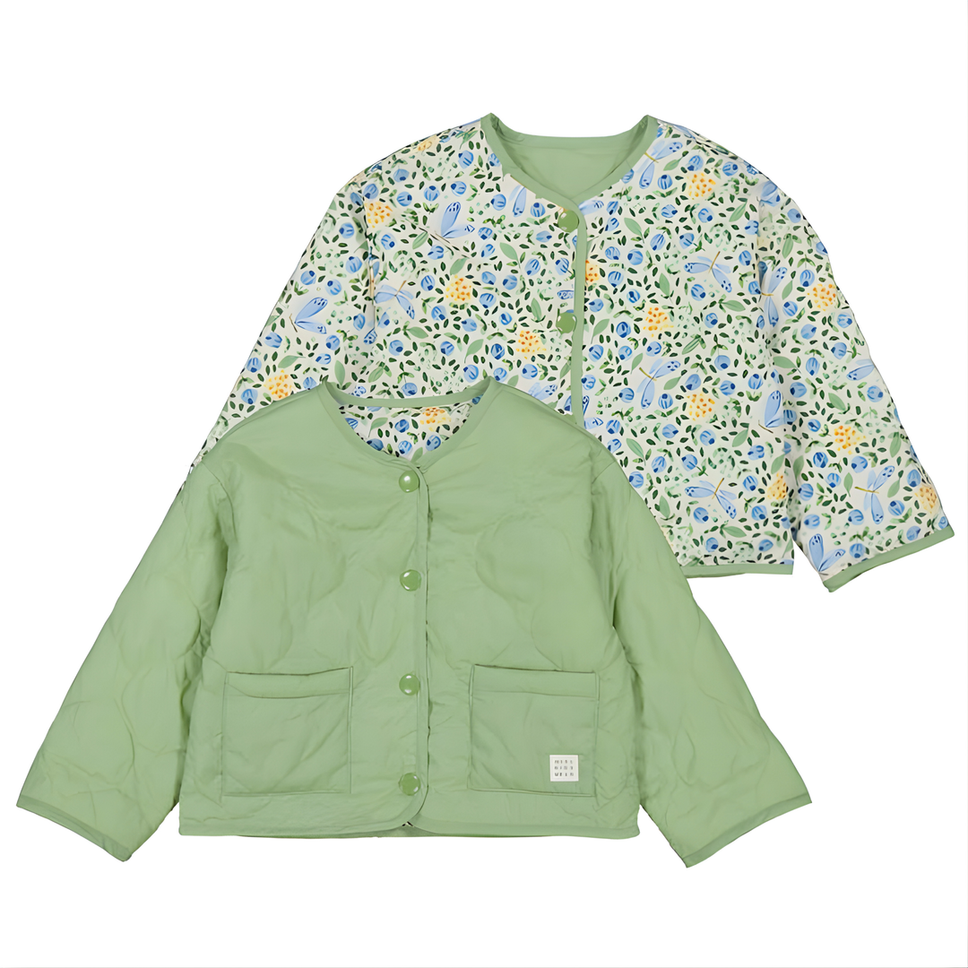 Reversible Windbreaker - Green