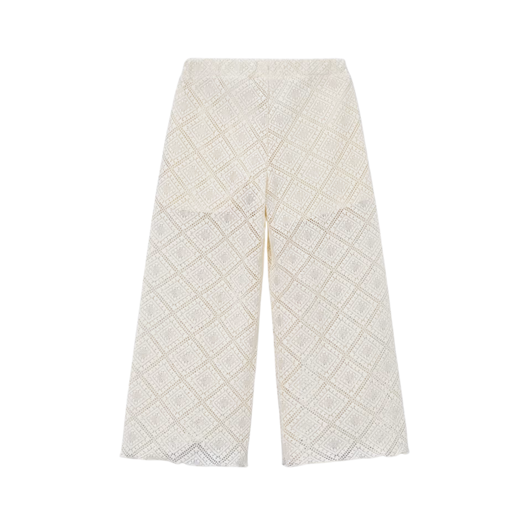 Crochet Pants - Chickpea