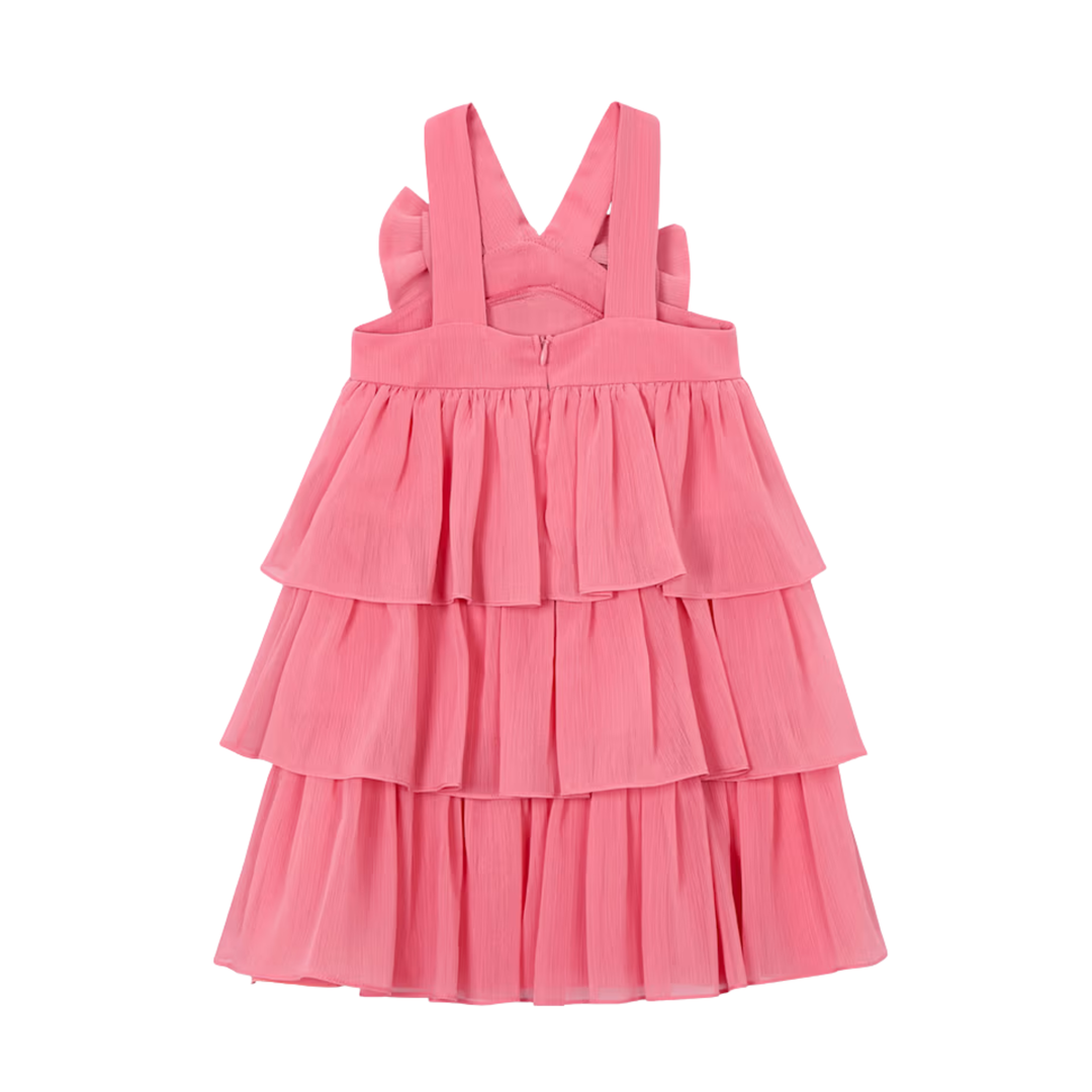 Ruffled Dress - Camellia