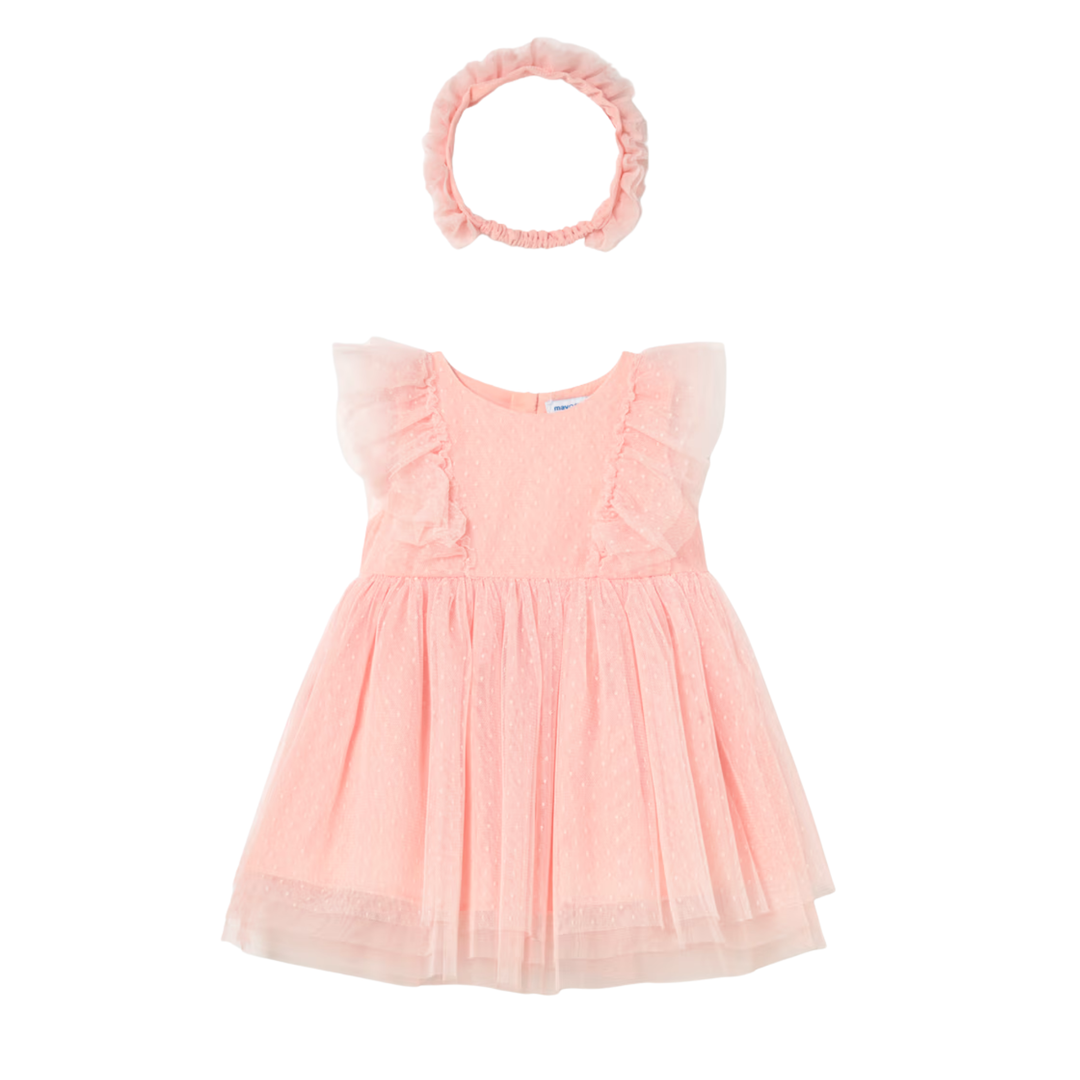 Tulle Dress with Headband - Blossom