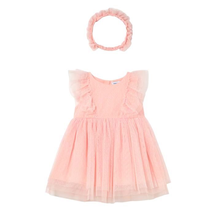 Tulle Dress with Headband - Blossom
