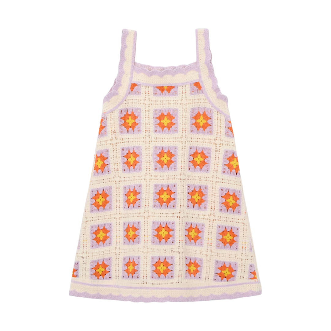 Crochet Dress - Bone