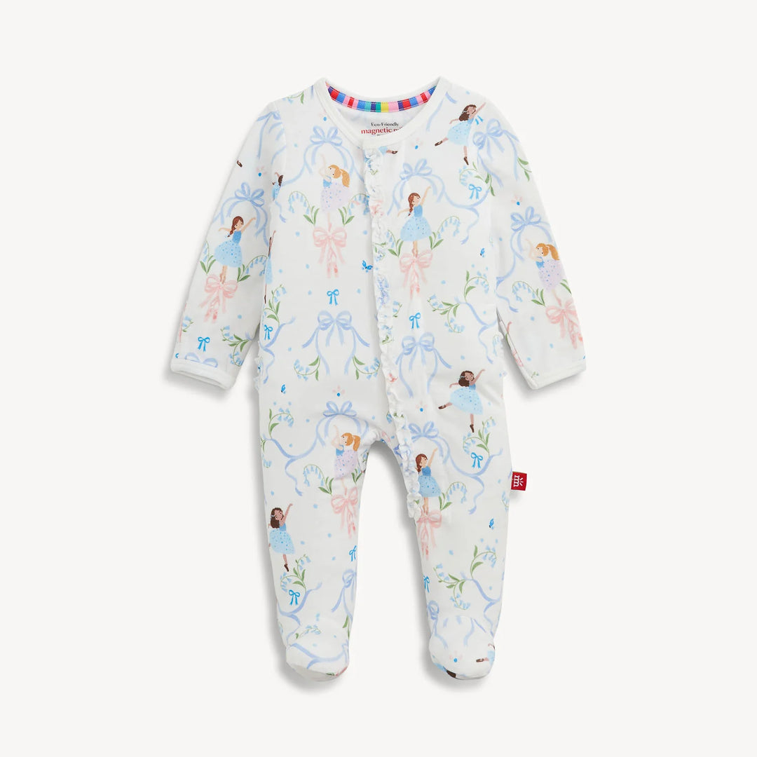 Magnetic Ruffle Footie - It Takes Tutu