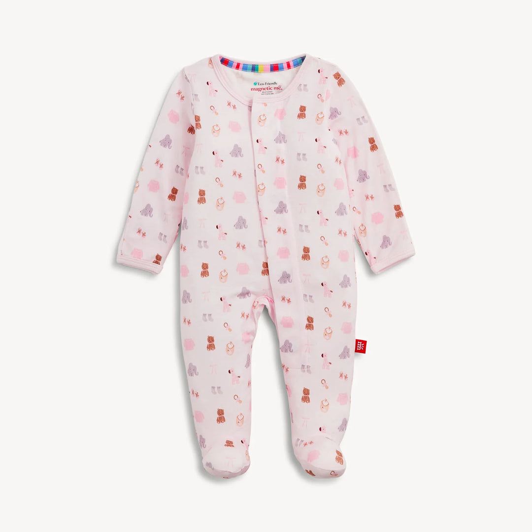 Magnetic Footie - Nursery Nostalgia Pink