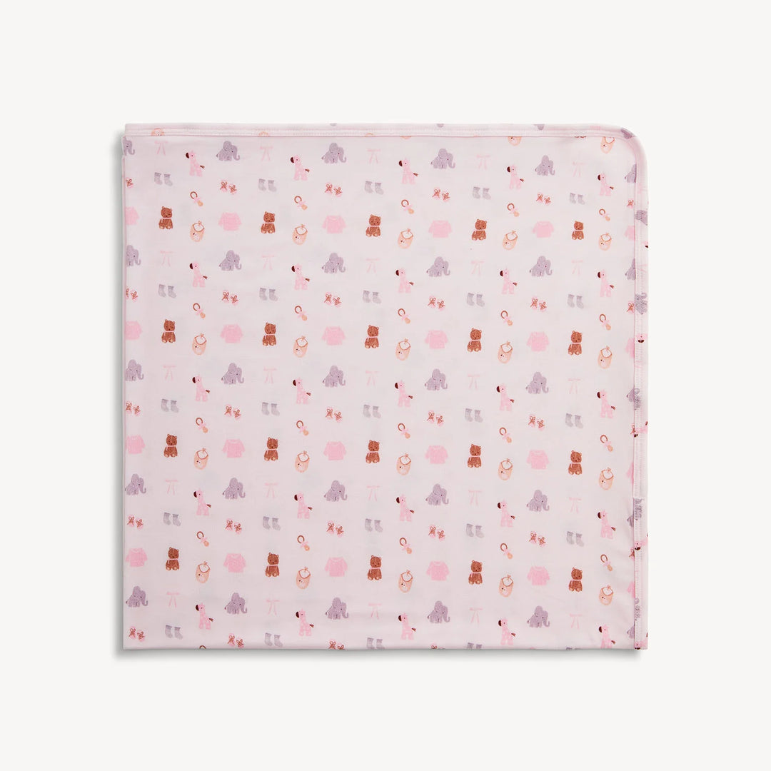 Swaddle Blanket - Nursery Nostalgia Pink