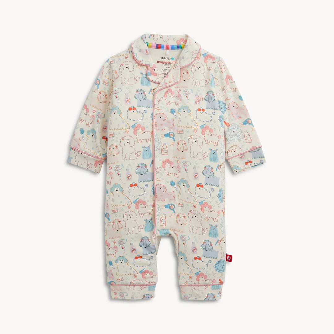 Poodle Pawlor Piped Romper