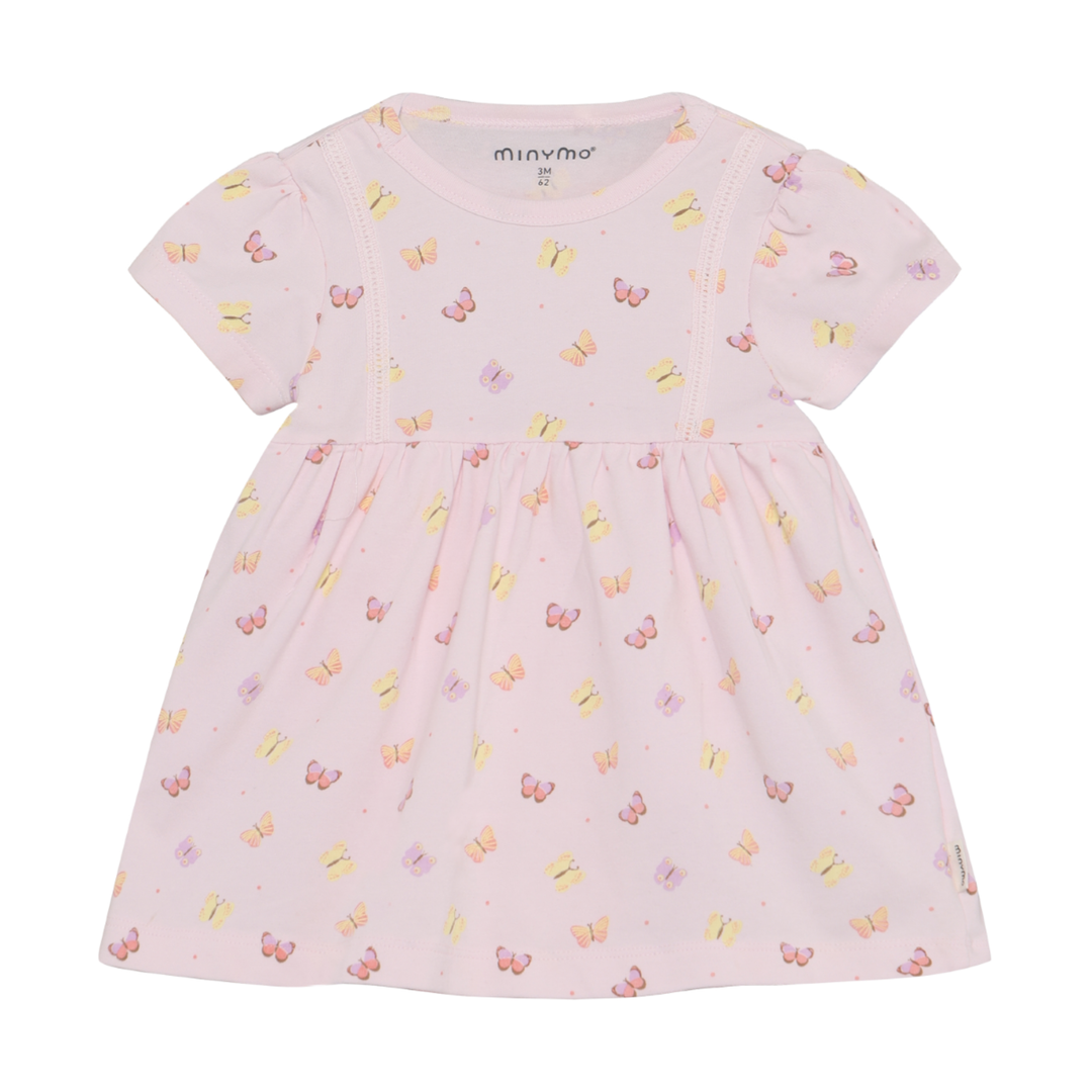 Short Sleeve Dress - Butterfly