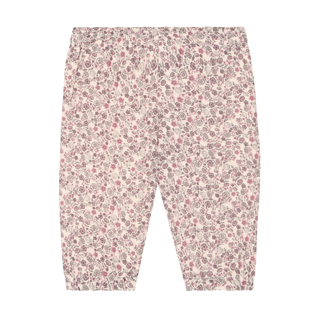 Pants - Floral Pink