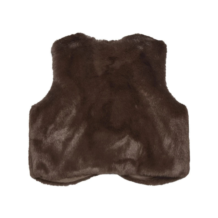 Fur Vest - Chocolate Chip
