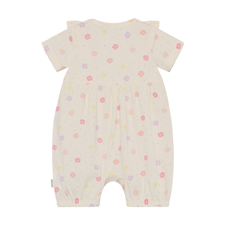 Short Sleeve Jumpsuit - Floral