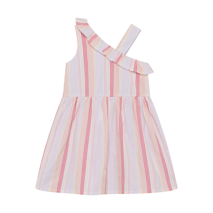 Striped off the Shoulder Dress