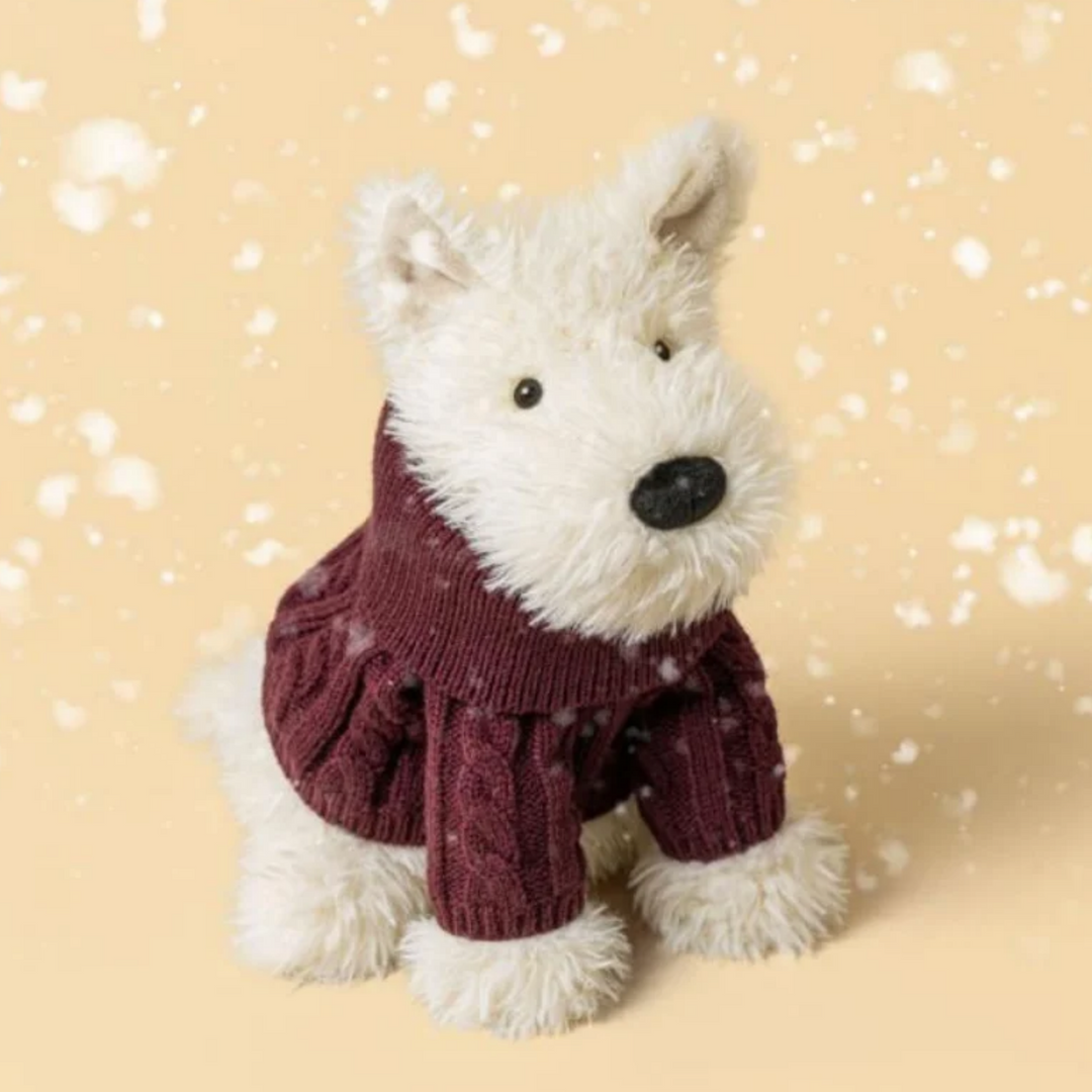 Munro Scottie Dog 'Winter Jumper'