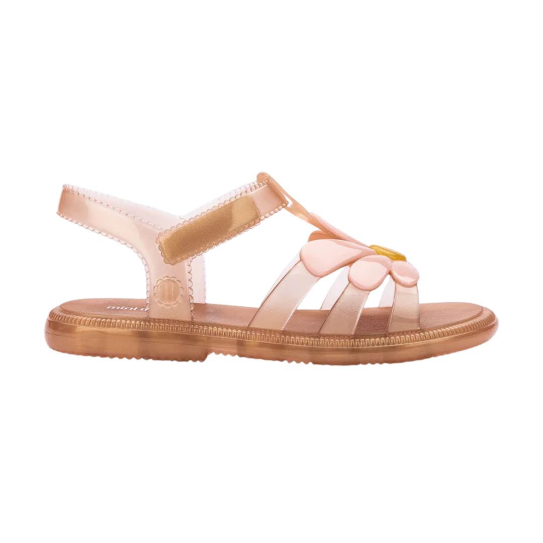 Mini Melissa Hip Bloomy - Pearly Brown