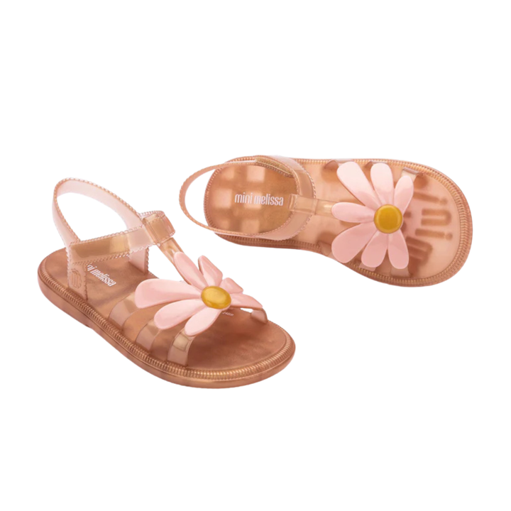 Mini Melissa Hip Bloomy - Pearly Brown