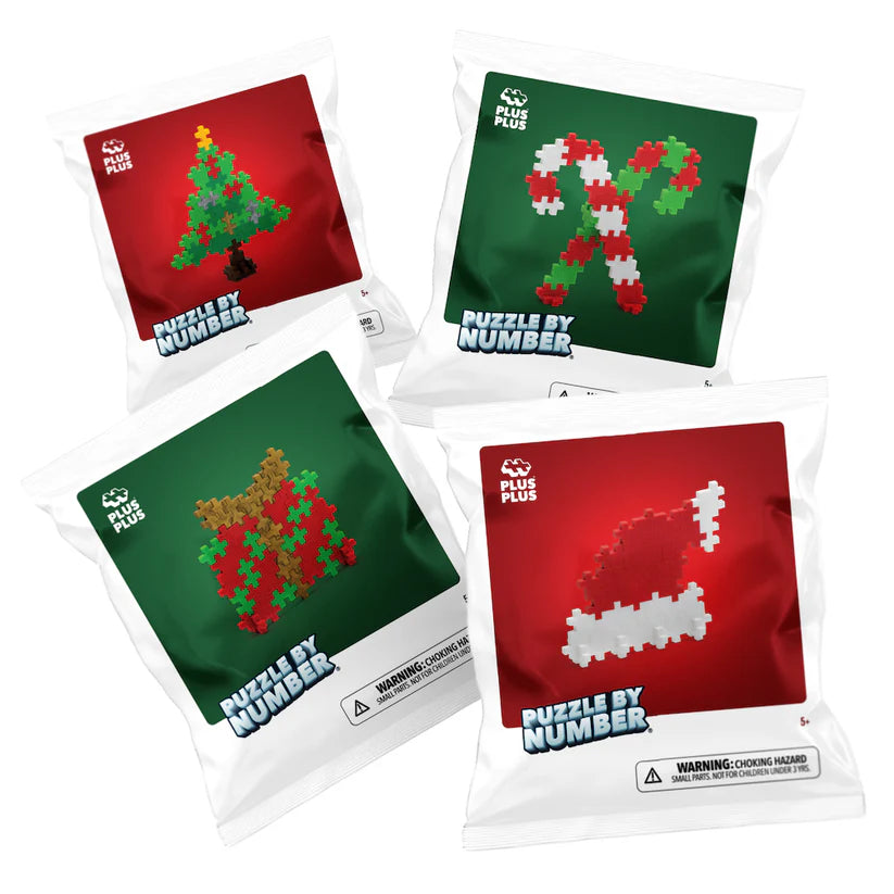Puzzle by Number Holiday Assortment