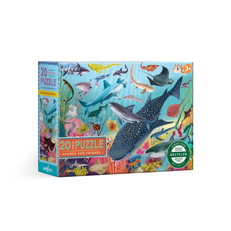 Sharks and Friends 20 Piece Puzzle