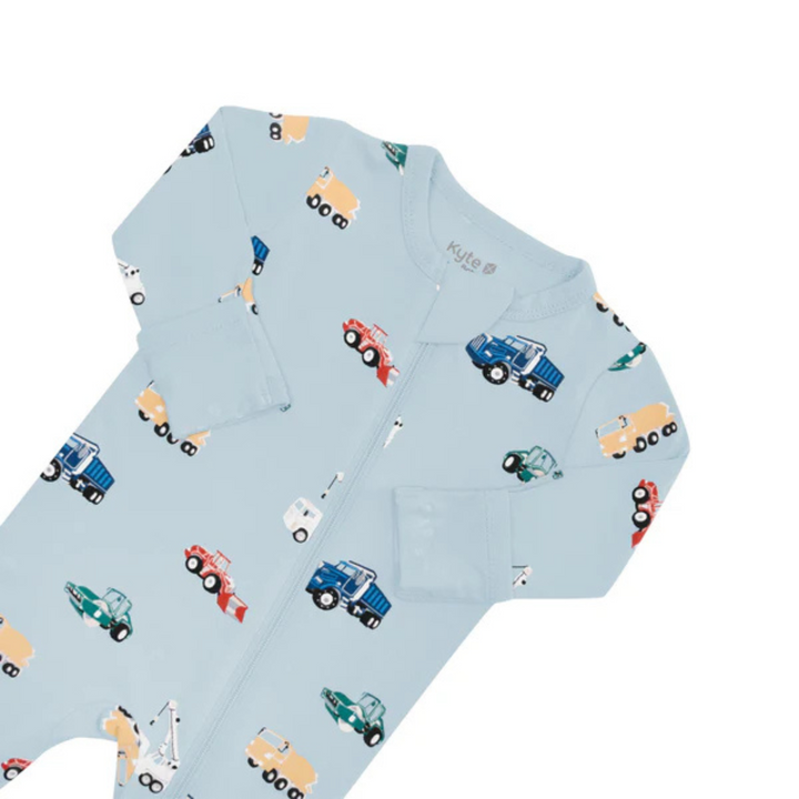 Zippered Footie - Construction
