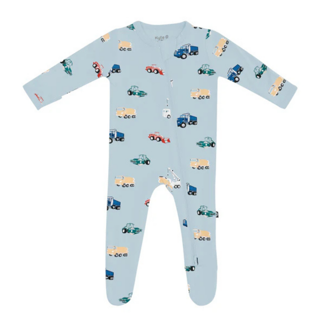 Zippered Footie - Construction