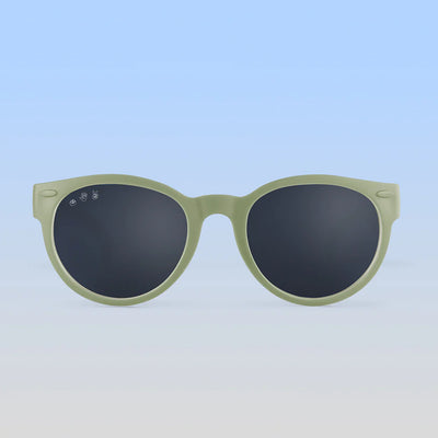 Zelda Round Sage Green Sunglasses